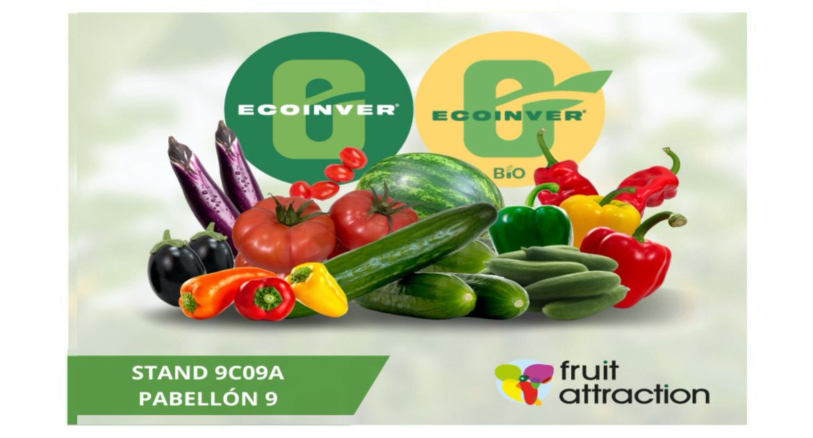 El Grupo Ecoinver lleva a Fruit Attraction 2023 sus especialidades hortofrutícolas