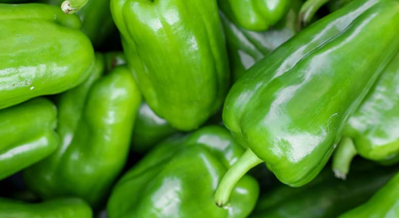 Una tcnica  logra conservar mejor el pimiento verde y reducir los daos por fro