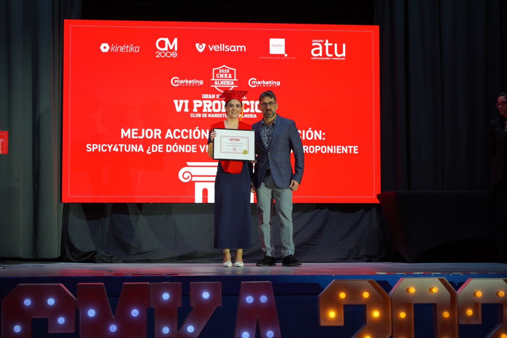 Grupo Agroponiente y Spicy4tuna, premiados por el Club de Marketing de Almera 