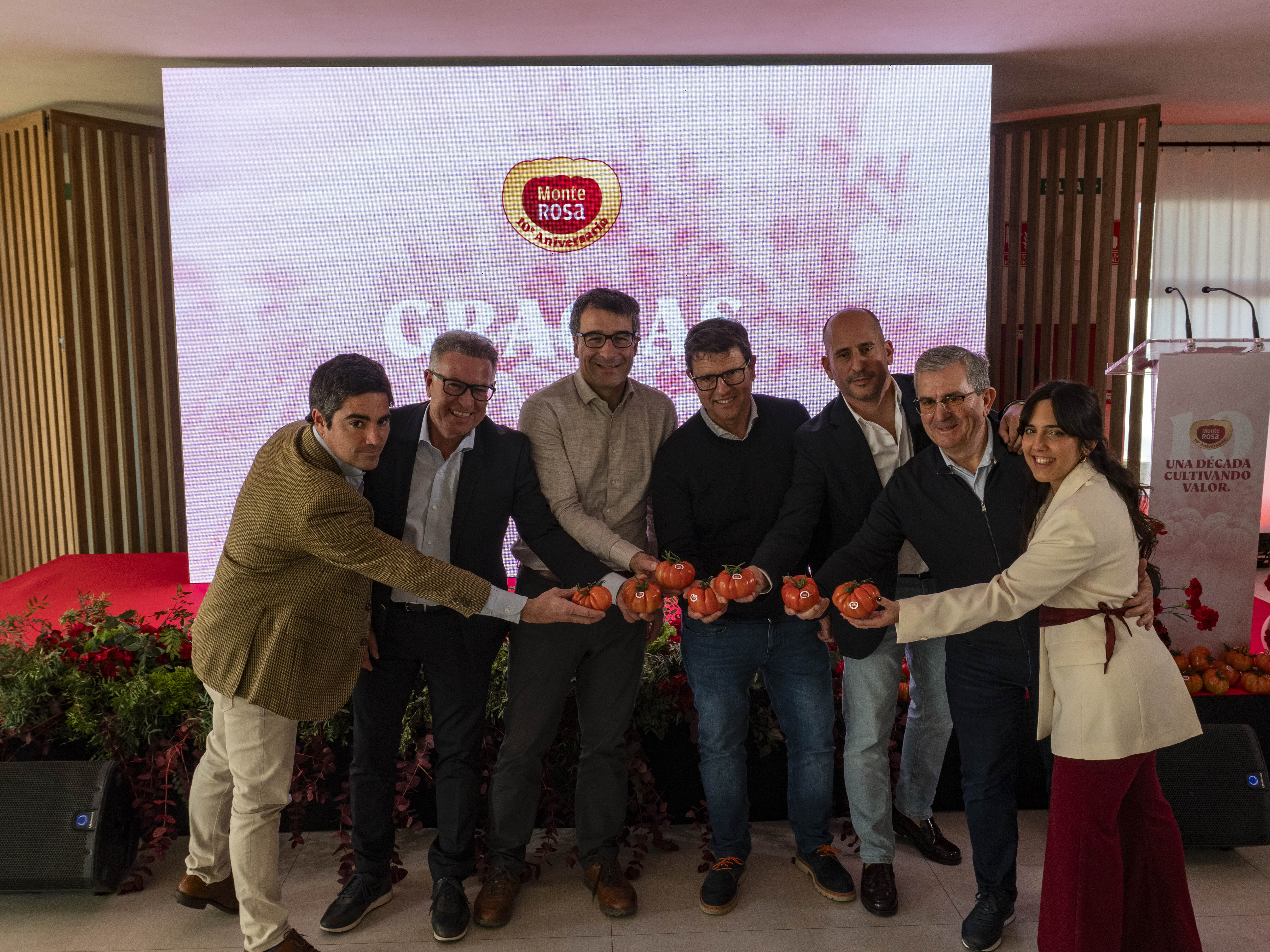 Semillas Fit celebra el dcimo aniversario de Monterosa junto a sus socios productores